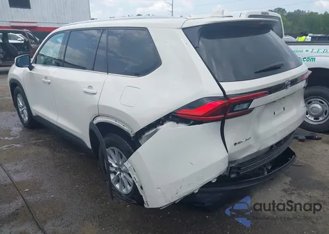 2024 Toyota Grand Highlander Hybrid Xle from USA, damaged, VIN 5TDACAB57RS008617